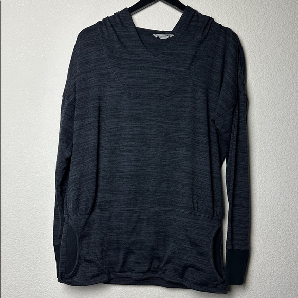 Athleta Tops - Athleta Hooded Space-Dyed Sweatshirt Size M